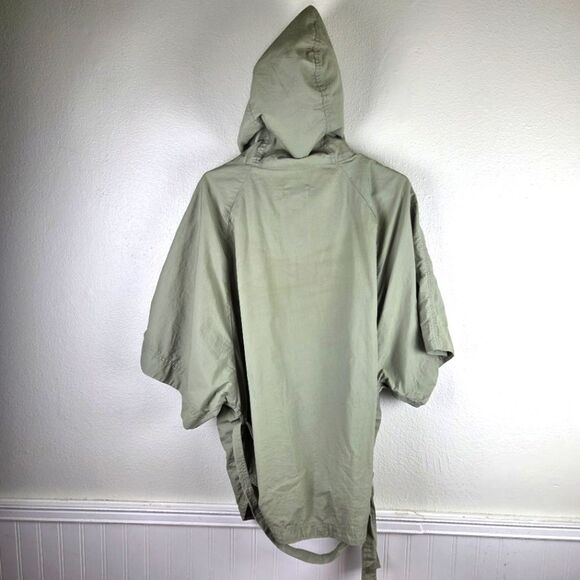 Women's LOFT Light Green Hooded Cotton Lightweight Jacket Size XL - Picture 4 of 11